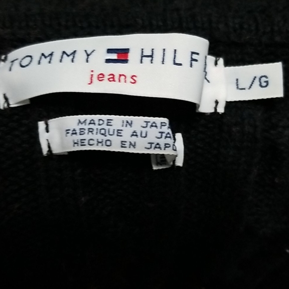Tommy Hilfiger jeans women's red & black sweater - Picture 17 of 17